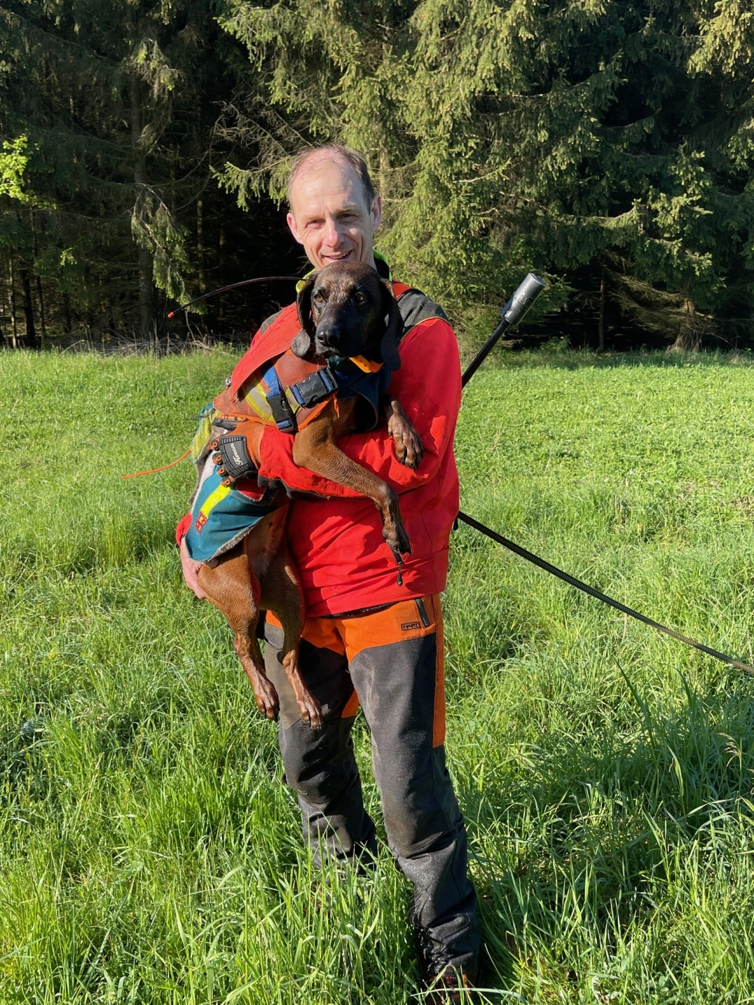 Eifeld German Tracking with Bavarian Mountain Dog 19.jpg