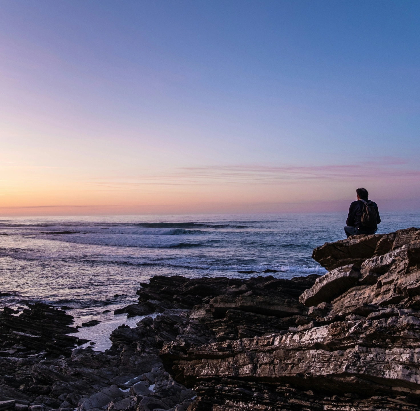 Sunrise on a Beach with Rocks.jpg
