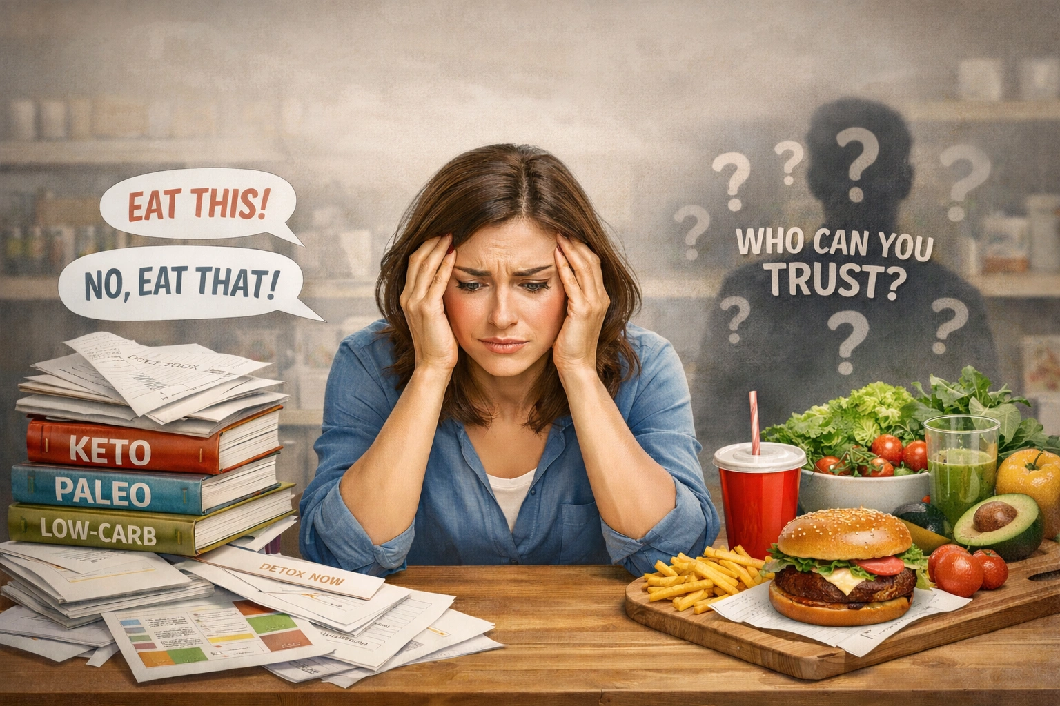 Feeling overwhelmed by nutrition advice, burnt out, or unsure who to trust?