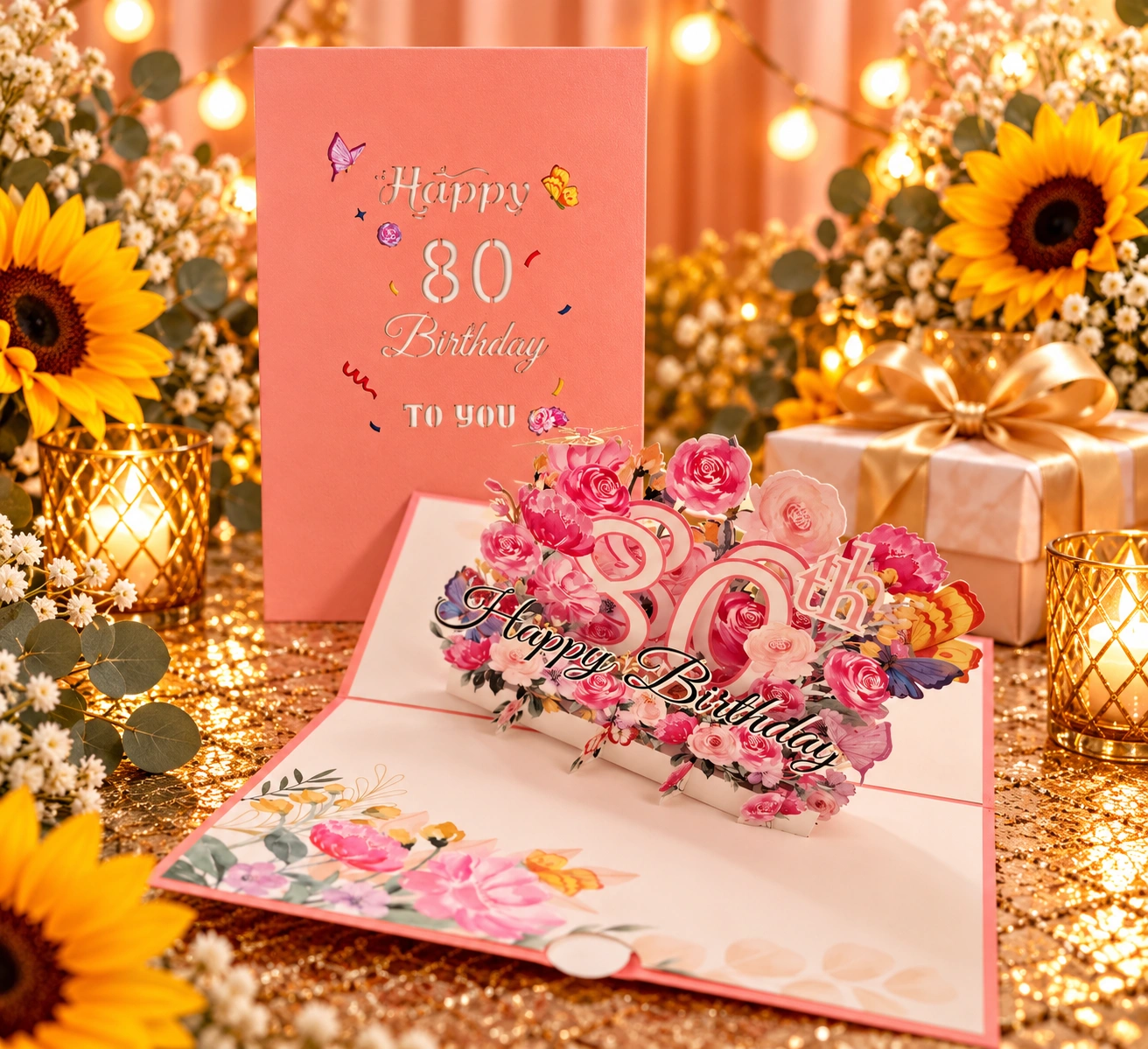 Apricot 80th floral card.png