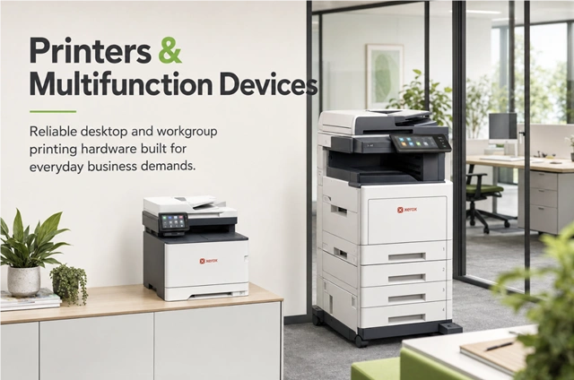 Printers & Multifunction Devices banner
