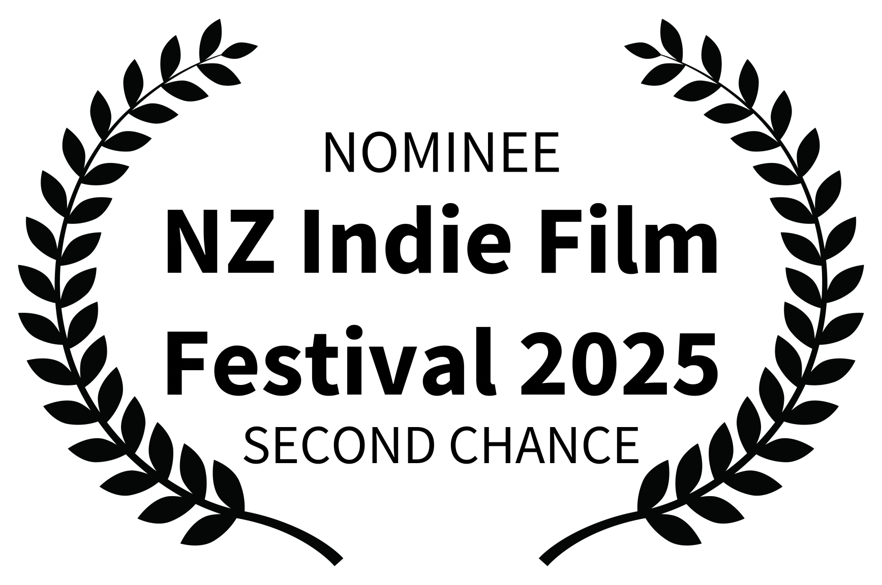 NOMINEE - NZ Indie Film Festival 2025 - SECOND CHANCE.png